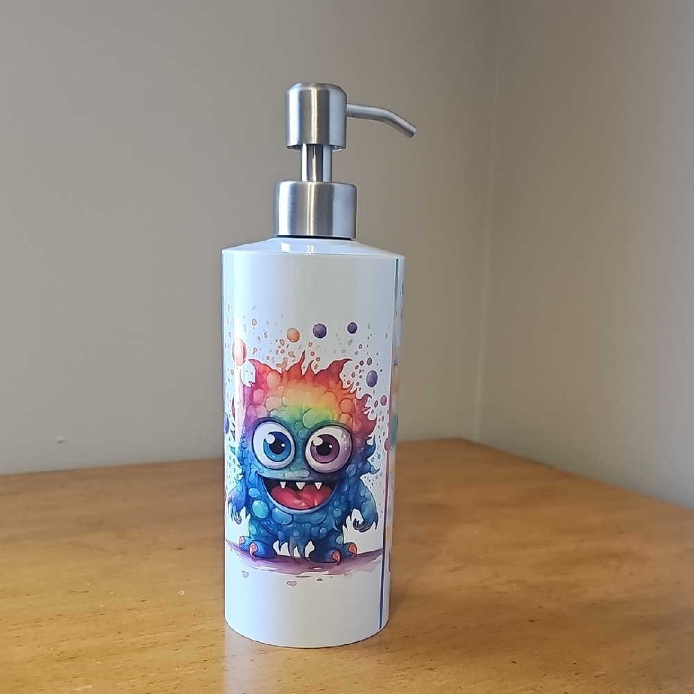 Colorful Monster Kids Soap Dispenser